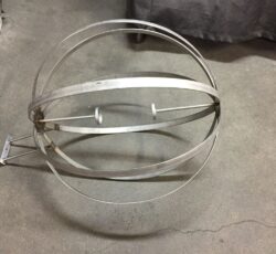 Alt View Round Metal Piece